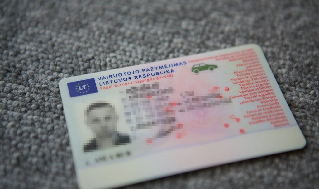 Pirkite vairuotojo pažymėjimą
