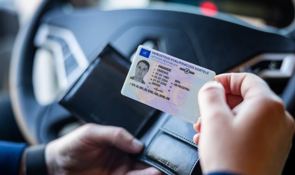Pirkite vairuotojo pažymėjimą